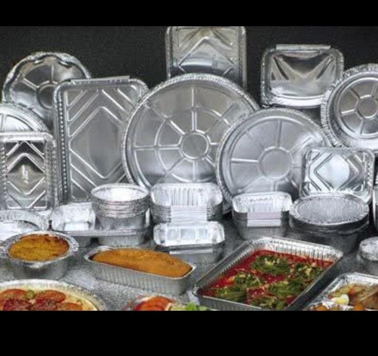 Aluminum foil containers